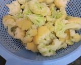 A picture of step 3 of Crispy cauliflower pakoda.
