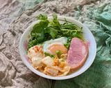 Hình bước làm 3 của món Mì Gói Thịt Giò Heo Xông Khói