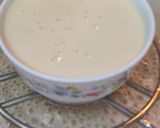 A picture of step 2 of Bhapa dahi.