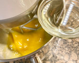 Foto del paso 3 de la receta: Pastel de almendras (Almond and peach cake in syrup)