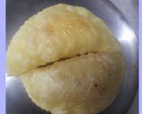 A picture of step 7 of Puranpoli and Puran Karanji.