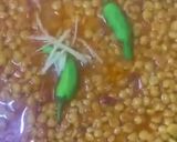 A picture of step 4 of Chana dal fry.