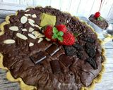 Foto langkah ke 7 dari resep Pie Brownies/Green Tea Pai Brownies/Chewy brownies.