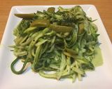Foto del paso 5 de la receta: *Fideos de zapallos italianos al pesto albahaca | Método Grez*