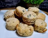 Foto del paso 4 de la receta: SCONS DE AVENA, ALBAHACA Y QUESO ❤️