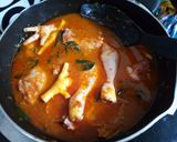 Foto langkah ke 4 dari resep Gulai Ayam Daun Kari.