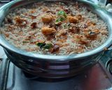 A picture of step 12 of Prawn Dum Biryani.