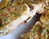 Foto langkah ke 4 dari resep Prawn fritata kaya pizza.