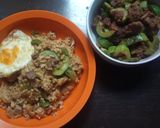 Foto langkah ke 5 dari resep Nasi Goreng Rendang.