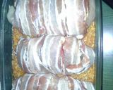 Baconbe tekert aszalt szilvás csirkemell recept fázis 7 fotója