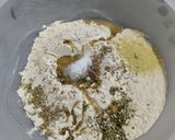 A picture of step 1 of Layered Masala Paratha.