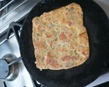 A picture of step 7 of Methi Pronta# My Staple Food Contest.