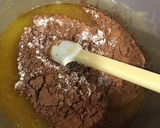 Foto langkah ke 3 dari resep Brownis (dark chocolate dan less sugar).