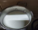 A picture of step 1 of Frothy coffee.