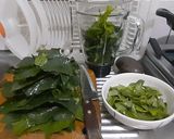 Foto del paso 1 de la receta: Spaghetti en salsa verde