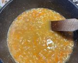 Foto del passaggio 5 della ricetta Risotto arancia, carota e rucola🍊🥕🥬