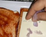 A picture of step 4 of Chicken Bread pizza.