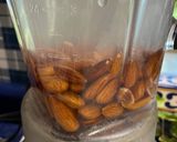 A picture of step 2 of Almond Milk.