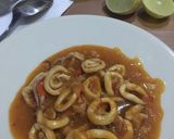 Foto langkah ke 5 dari resep Cumi Saus Padang.