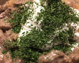 A picture of step 7 of Beef Stroganoff.