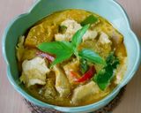 รูปขั้นตอนการทำที่ 4 ของ แกงเขียวหวานไก่ใส่ฟักทองง่ายๆ
