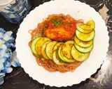 Hình bước làm 5 của món Đậu phụ nhồi thịt Eat clean