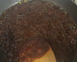 A picture of step 3 of Eggless Christmas cake.