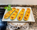Foto del paso 12 de la receta: Calabacín relleno de queso ricotta