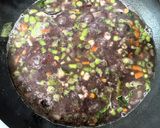 A picture of step 4 of Black Rice Vegetable Upma.