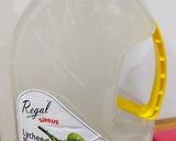 A picture of step 1 of Lychee Mocktail blue curacao.