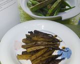 A picture of step 7 of Indian Style Stuffed Okra.