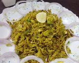A picture of step 5 of Veg Hyderabadi Biryani.