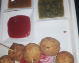 A picture of step 4 of Crispy potato lollypops.