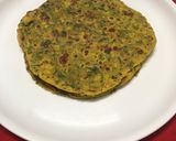 A picture of step 7 of Methi thepla.