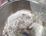 Foto langkah ke 2 dari resep Choco Cheese Bread (from discard sourdough).