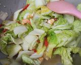 Foto langkah ke 4 dari resep Cah Sawi Putih Udang.