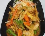 รูปขั้นตอนการทำที่ 7 ของ ไก่ผัดเครื่องแกง