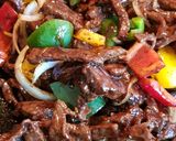 A picture of step 4 of Beef Stir-Fry in Black Pepper Sauce.
