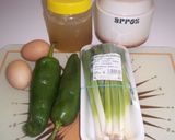 Foto del paso 1 de la receta Tortillas rellenas de arroz y pimientos verdes