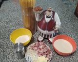 Foto del paso 1 de la receta: ***Espagueti con Salsa Blanca***