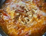 A picture of step 7 of Tomato Egg Noodle Soup.