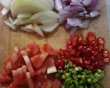Foto langkah ke 3 dari resep Onion Chicken with Tofu.