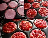 A picture of step 2 of Beetroot Suji Mini Uttapam.