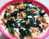 A picture of step 8 of Dahi vada aloo dum.