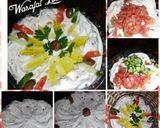 A picture of step 4 of Labneh with Vegetables (Diet Salad).
