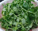 Hình bước làm 1 của món Rau càng cua trộn