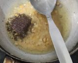 A picture of step 4 of Masala Rava idli.