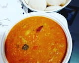 A picture of step 12 of Idli sambar.