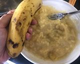 Hình bước làm 1 của món Bánh chuối yến mạch