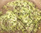 A picture of step 1 of Leek and Chicken Pie.